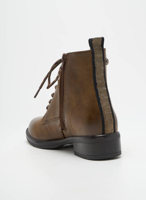 Bottines/Boots marron DÉES SHOES pour femme