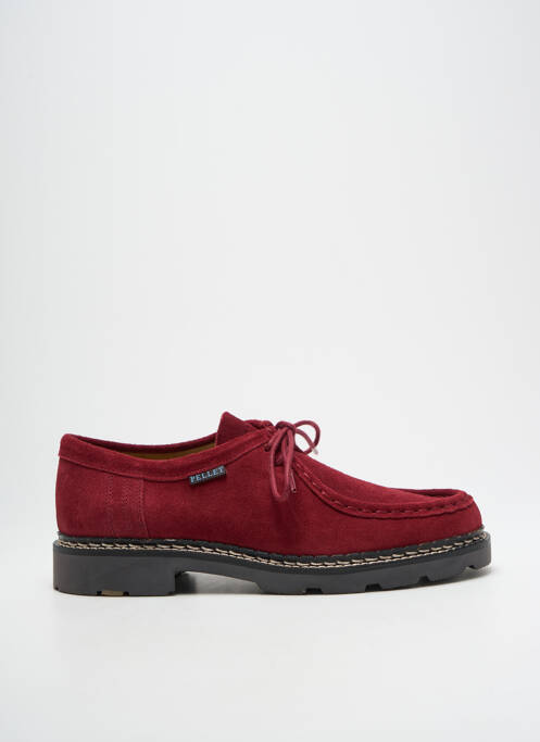Derbies rouge PELLET pour femme