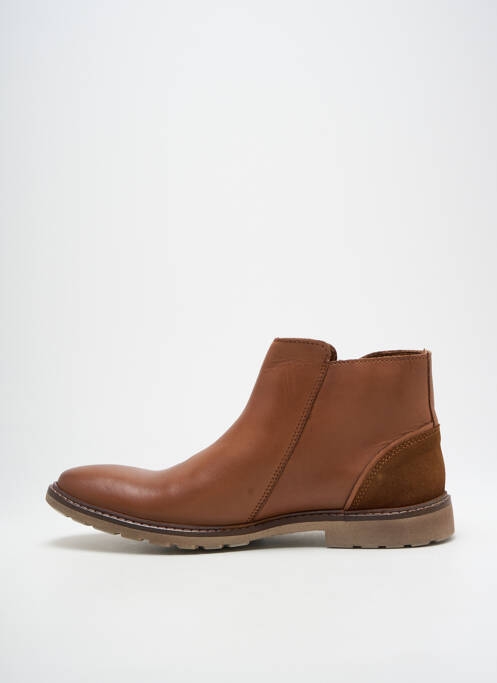 Bottines/Boots marron COTEMER pour homme