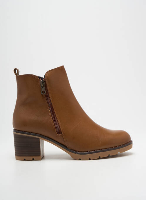 Bottines/Boots marron JORDANA pour femme