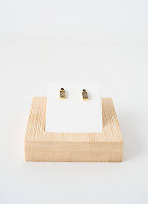 Boucles d’oreilles matériaux plaqué or or MUJA JUMA femme