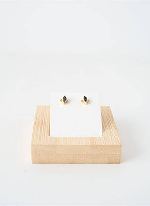 Boucles d’oreilles matériaux plaqué or or MUJA JUMA femme