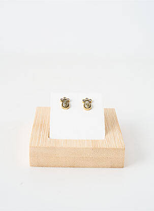 Boucles d’oreilles matériaux plaqué or or MUJA JUMA femme