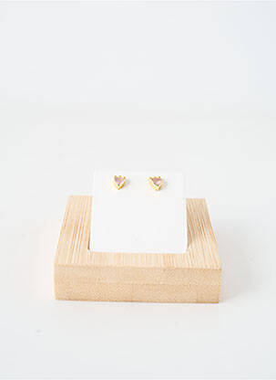 Boucles d’oreilles matériaux plaqué or or MUJA JUMA femme