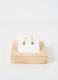 Boucles d’oreilles matériaux plaqué or or MUJA JUMA femme