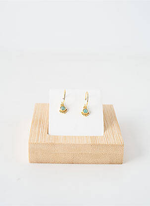 Boucles d’oreilles matériaux plaqué or or MUJA JUMA femme