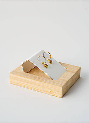 Boucles d’oreilles matériaux plaqué or or MUJA JUMA femme