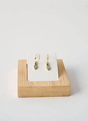 Boucles d’oreilles matériaux plaqué or or MUJA JUMA femme