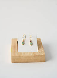 Boucles d’oreilles matériaux plaqué or or MUJA JUMA femme