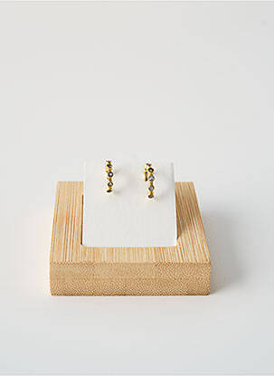 Boucles d’oreilles matériaux plaqué or or MUJA JUMA femme