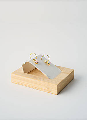 Boucles d’oreilles matériaux plaqué or or MUJA JUMA femme