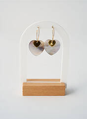 Boucles d’oreilles argent L'ATELIER DES DAMES pour femme seconde vue