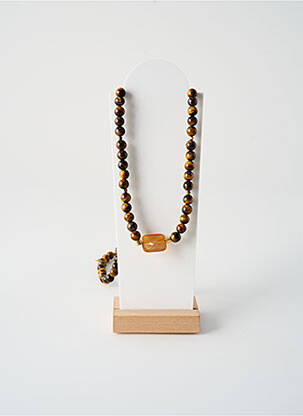 Collier marron ROSA PALMA pour femme