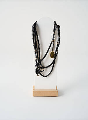Collier noir ROSA PALMA pour femme