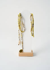 Sautoir jaune ROSA PALMA pour femme seconde vue