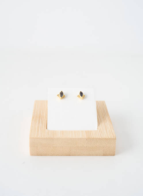 Boucles d’oreilles matériaux plaqué or or MUJA JUMA femme
