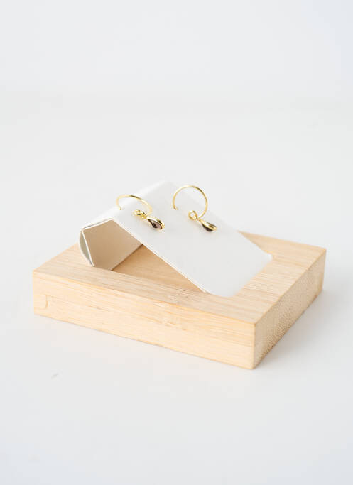Boucles d’oreilles matériaux plaqué or or MUJA JUMA femme