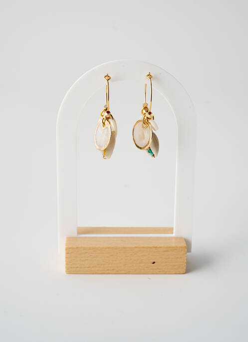 Boucles d’oreilles  or L'ATELIER DES DAMES femme