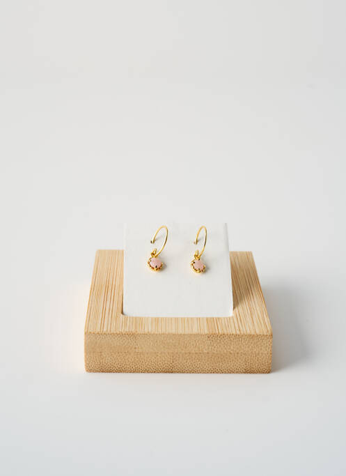 Boucles d’oreilles matériaux plaqué or or MUJA JUMA femme