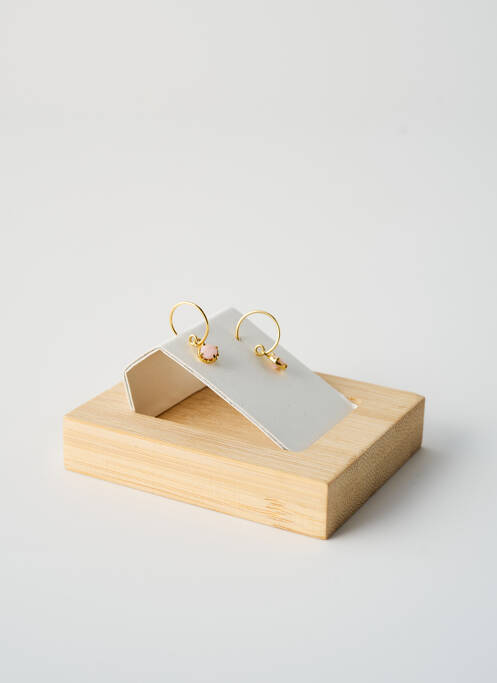 Boucles d’oreilles matériaux plaqué or or MUJA JUMA femme