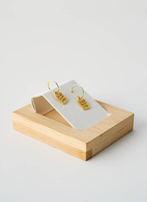 Boucles d’oreilles or MUJA JUMA femme