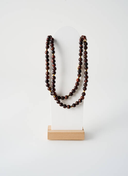 Collier marron ROSA PALMA femme