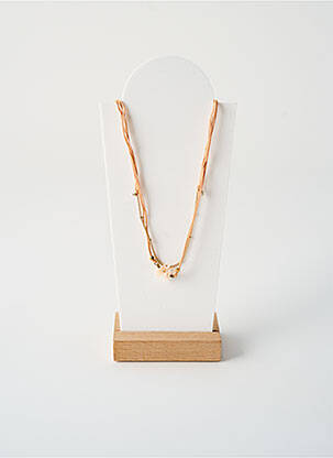 Collier fermeture aimant beige BY GARANCE femme