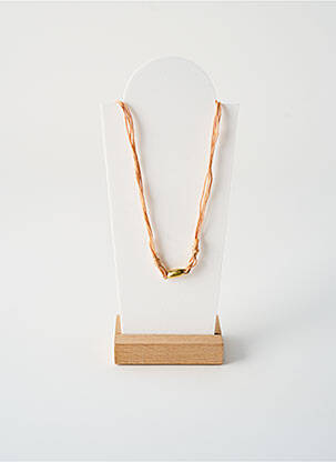 Collier fermeture aimant beige BY GARANCE femme