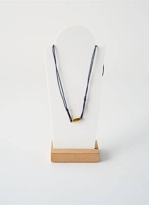 Collier fermeture aimant bleu clair BY GARANCE femme