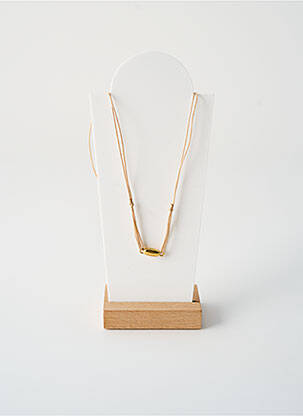 Collier fermeture aimant beige BY GARANCE femme