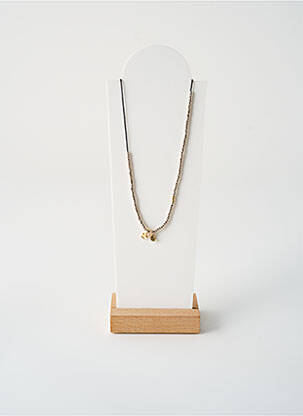 Collier ornement perles argent BY GARANCE femme