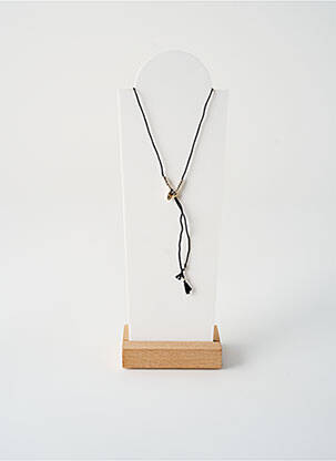 Collier ornement perles argent BY GARANCE femme