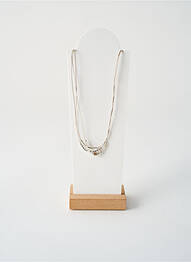 Collier ornement perles argent BY GARANCE femme