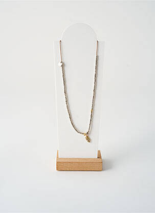 Collier ornement perles argent BY GARANCE femme