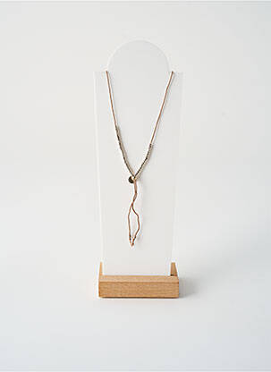 Collier ornement perles argent BY GARANCE femme