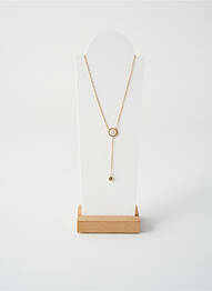 Collier matériaux métal or ATELIER D'EMMA ET CHLOE femme