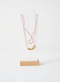 Collier ornement perles or BY GARANCE femme