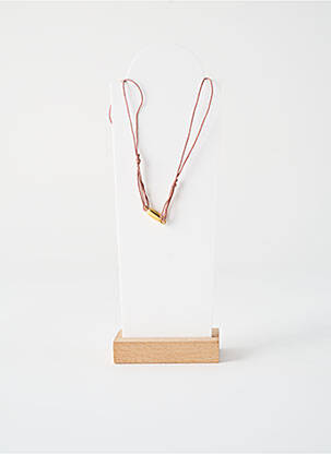 Collier ornement perles or BY GARANCE femme