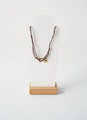 Collier marron BY GARANCE pour femme seconde vue