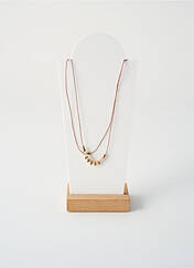 Collier marron BY GARANCE pour femme seconde vue