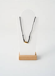 Collier noir BY GARANCE pour femme seconde vue