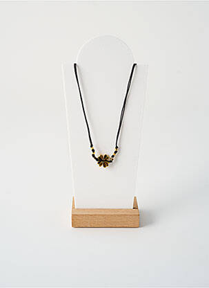 Collier noir BY GARANCE pour femme