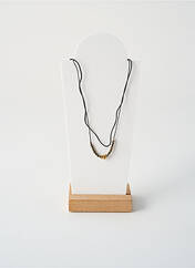 Collier noir BY GARANCE pour femme seconde vue