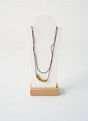 Collier violet BY GARANCE pour femme seconde vue