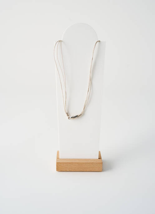 Collier ornement perles argent BY GARANCE femme
