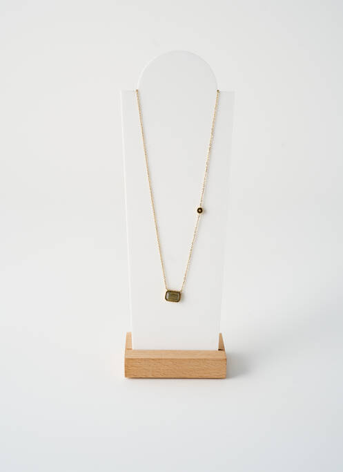 Collier matériaux métal or ATELIER D'EMMA ET CHLOE femme