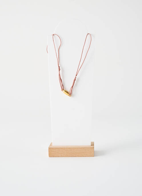 Collier ornement perles or BY GARANCE femme