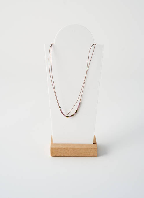 Collier rose BY GARANCE pour femme