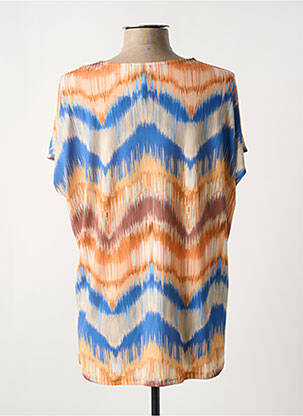 T-shirt stretch manches courtes orange ESCORPION femme