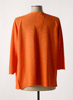 Gilet manches longues manches 3/4 orange ESCORPION femme